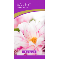 Носовые платочки Salfy Flower двухслойные 10-ти штучные, 1 упаковка